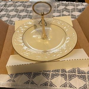 Lenox 1999 fruits of life petite server